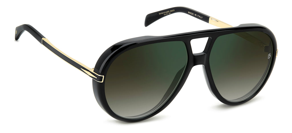 David Beckham DB 99/VOYAGER-61-2M2 BLK GOLD CS GRNSF GRNSP