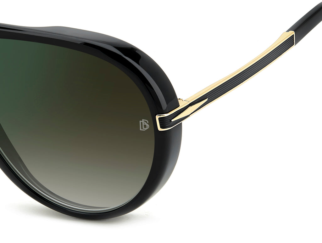 David Beckham DB 99/VOYAGER-61-2M2 BLK GOLD CS GRNSF GRNSP