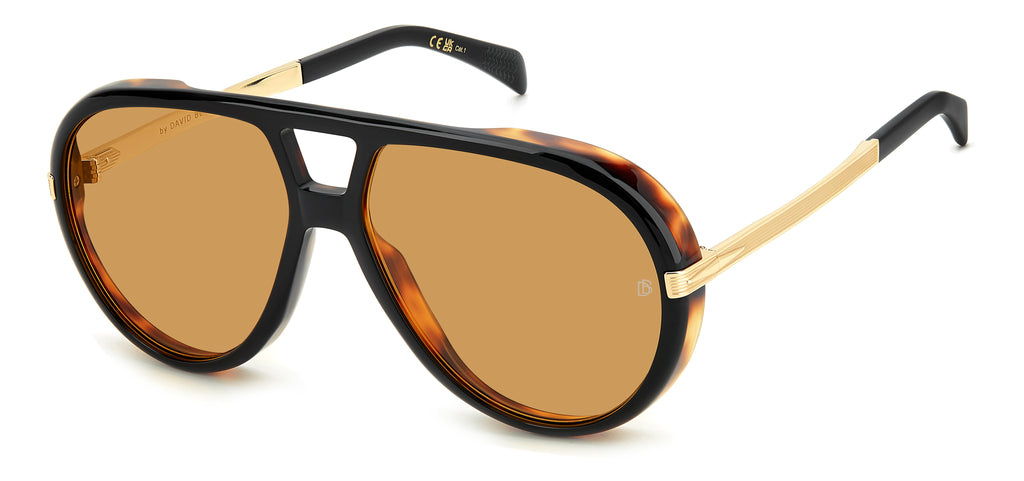 David Beckham DB 99/VOYAGER-61-XWY BLKHAVAGL VS ORANGE HC