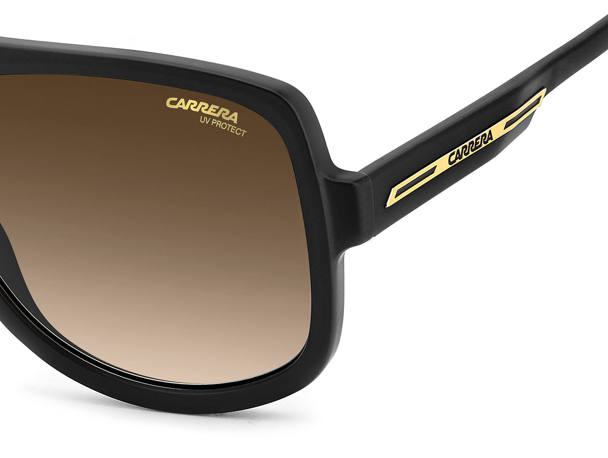 Carrera VICTORY C 10/S-59-I46 MT BK GD 86 BK BRW GREEN AR