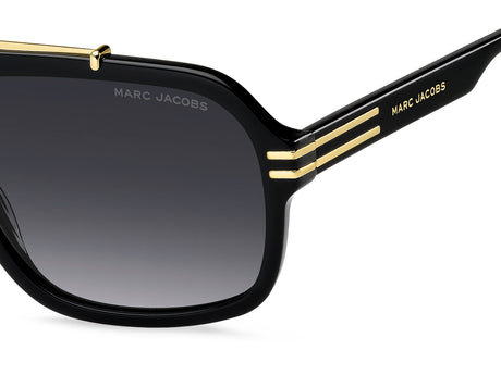 Marc Jacobs MARC 840/S-60-2M2 BLK GOLD 9O DARK GREY SF