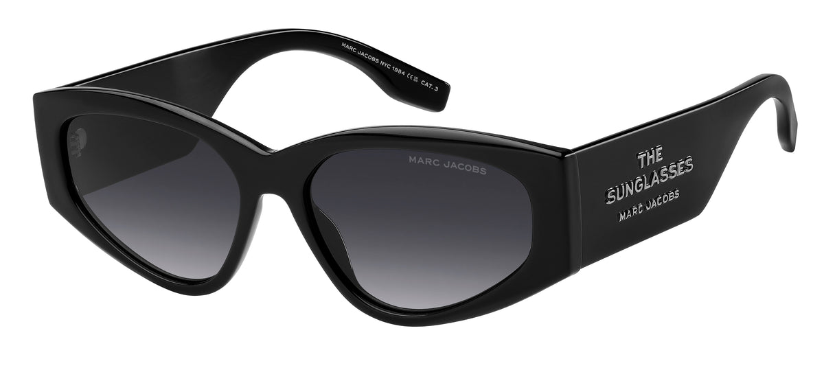 Marc Jacobs MARC 803/S-56-807 BLACK 9O DARK GREY SF