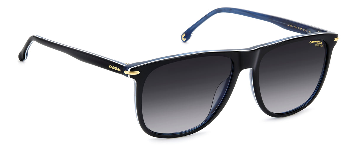 Carrera 349/S-57-9ZJ BKBLUHORN 9O DARK GREY SF
