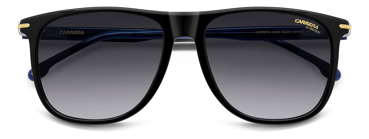 Carrera 349/S-57-9ZJ BKBLUHORN 9O DARK GREY SF