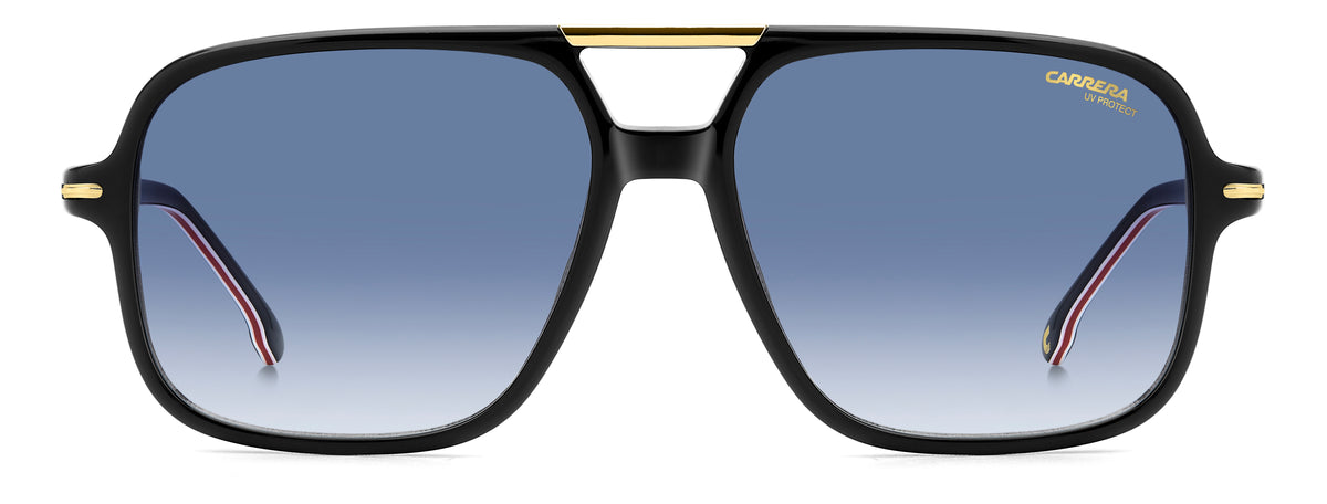 Carrera 350/S-58-2M2 BLK GOLD 08 DK BLUE SF