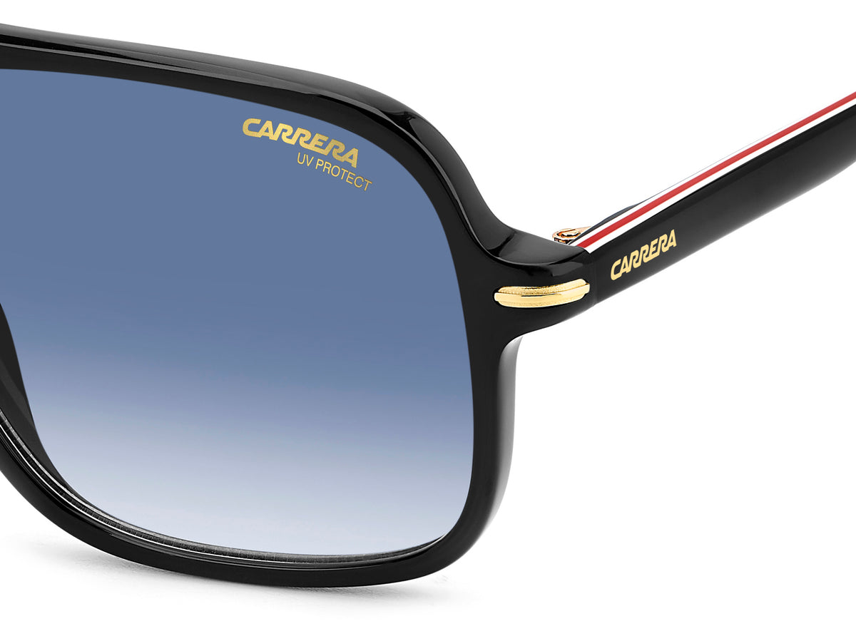 Carrera 350/S-58-2M2 BLK GOLD 08 DK BLUE SF