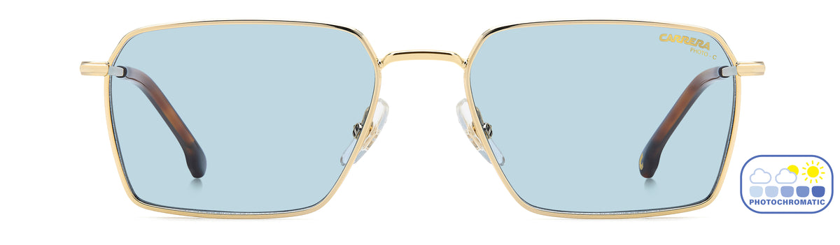Carrera 356/S-56-RHL GOLD BLCK QZ AZURE FT