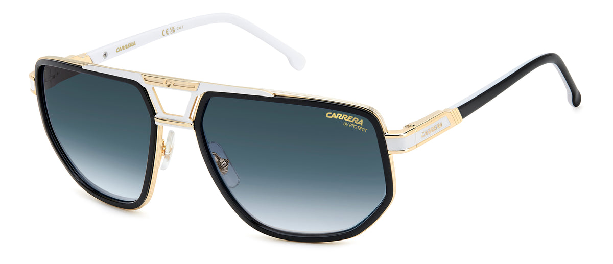 Carrera 1072/S-61-80S BLCK WHTE 08 DK BLUE SF