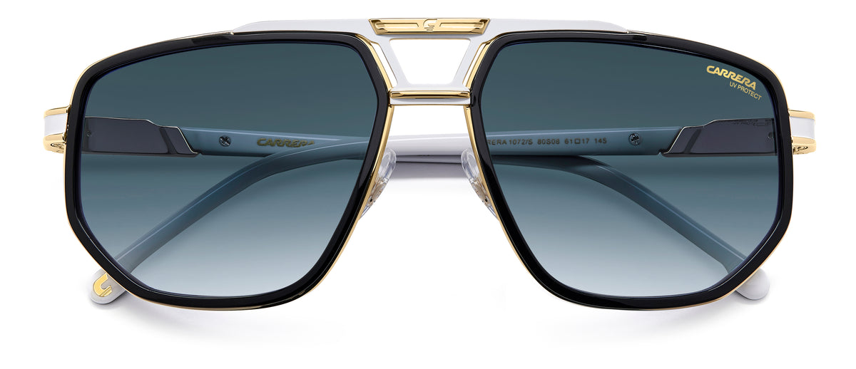 Carrera 1072/S-61-80S BLCK WHTE 08 DK BLUE SF