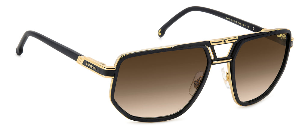 Carrera 1072/S-61-I46 MT BK GD 86 BK BRW GREEN AR