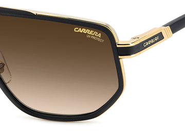 Carrera 1072/S-61-I46 MT BK GD 86 BK BRW GREEN AR