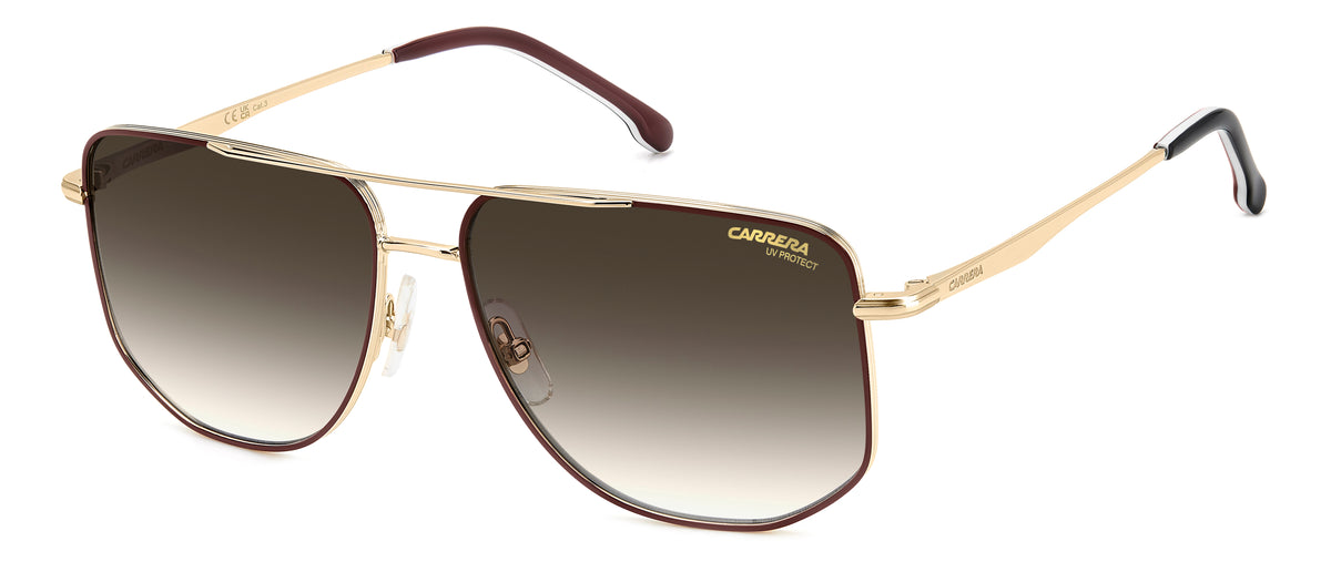Carrera 355/S-59-NOA GOLD BRGN 9K GREEN SHADED