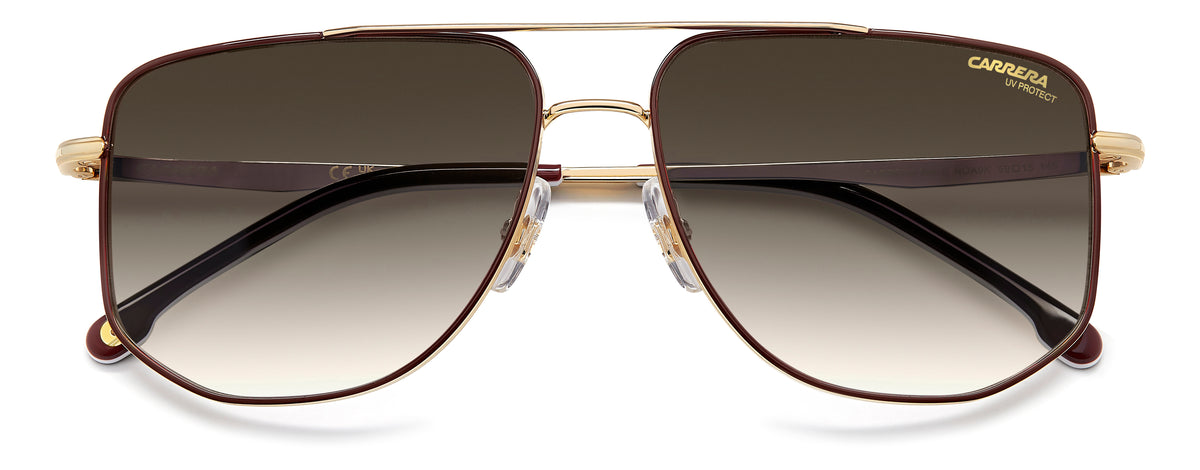 Carrera 355/S-59-NOA GOLD BRGN 9K GREEN SHADED