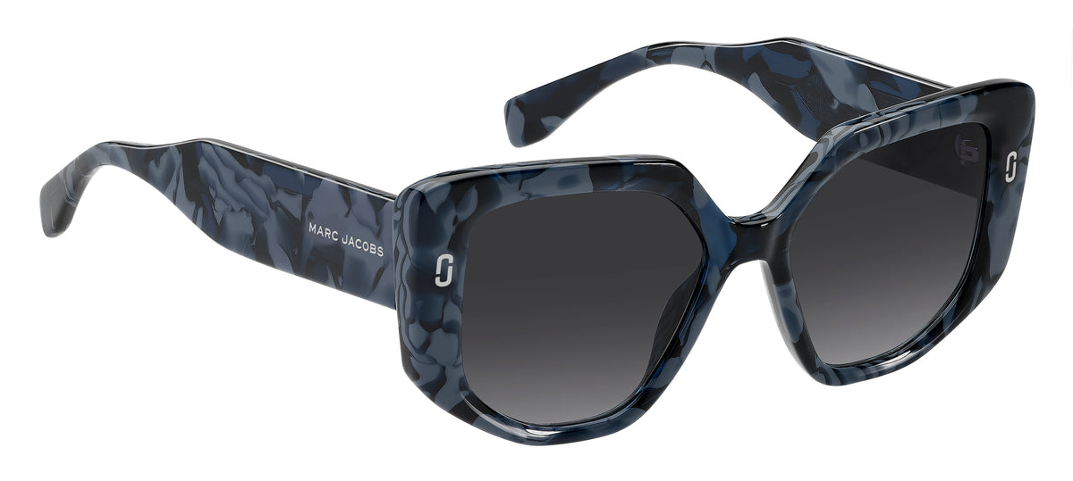 Marc Jacobs Mj 1116/S-52-NUM Marble Blue/ Dark Grey Shaded