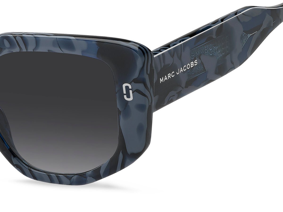 Marc Jacobs Mj 1116/S-52-NUM Marble Blue/ Dark Grey Shaded