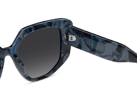 Marc Jacobs Mj 1116/S-52-NUM Marble Blue/ Dark Grey Shaded