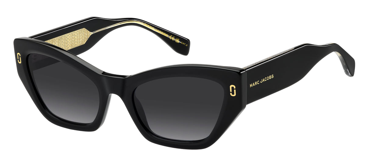 Marc Jacobs Mj 1117/S-54-807 Black/ Dark Grey Shaded