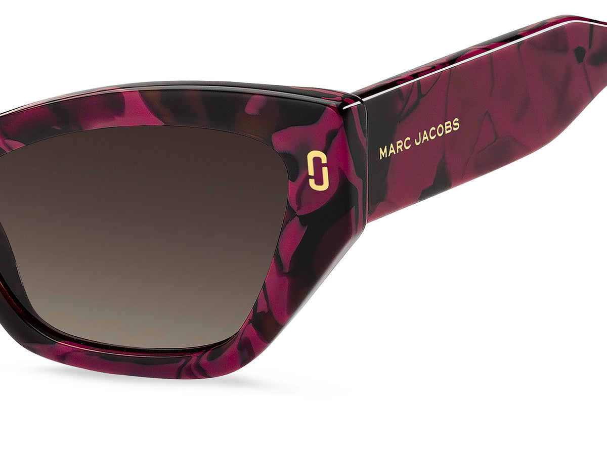 Marc Jacobs Mj 1117/S-54-I34 Marble Burgundy/ Brown Shaded