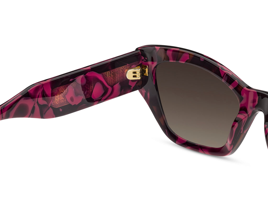 Marc Jacobs Mj 1117/S-54-I34 Marble Burgundy/ Brown Shaded
