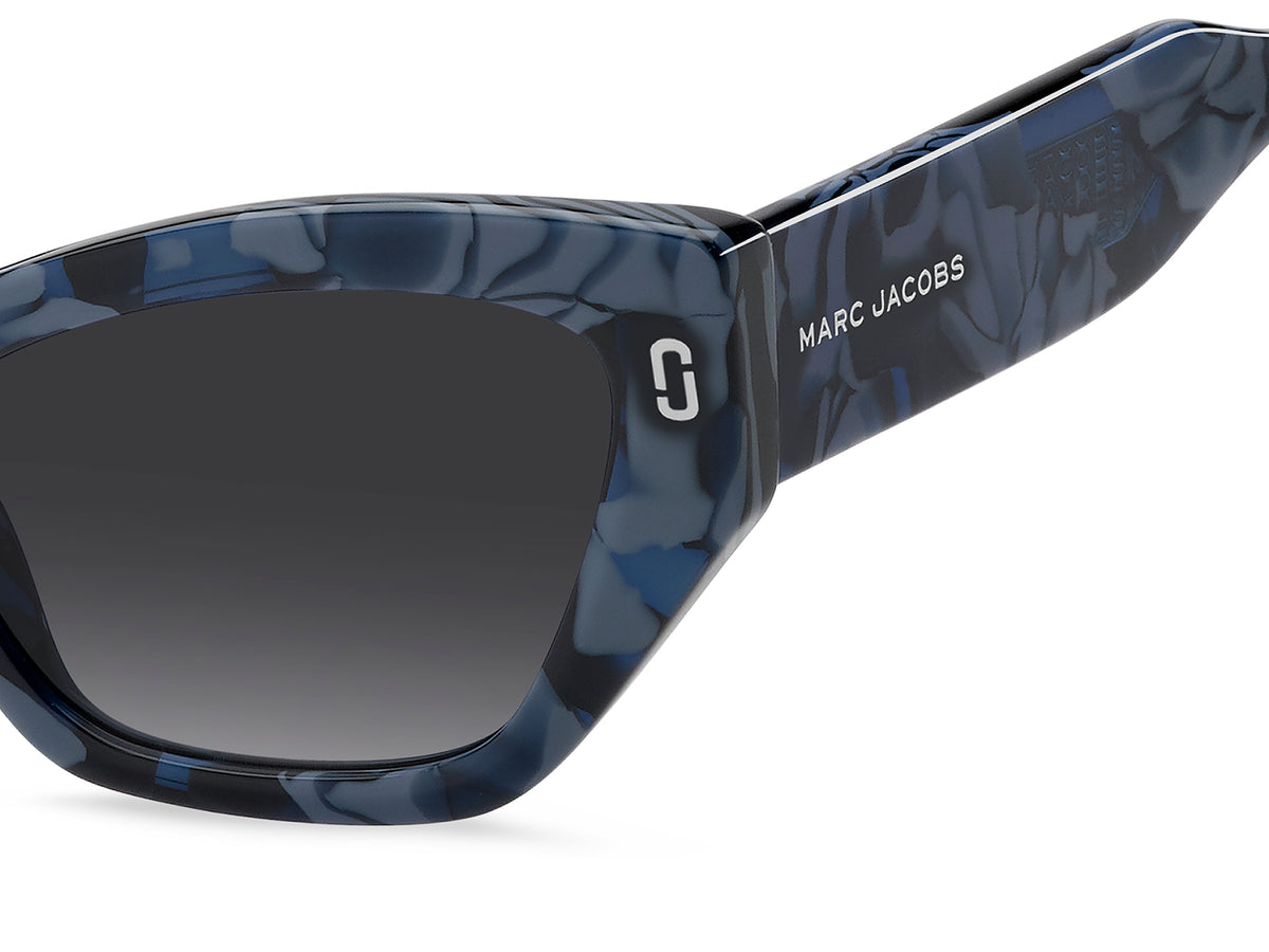 Marc Jacobs Mj 1117/S-54-NUM Marble Blue/ Dark Grey Shaded