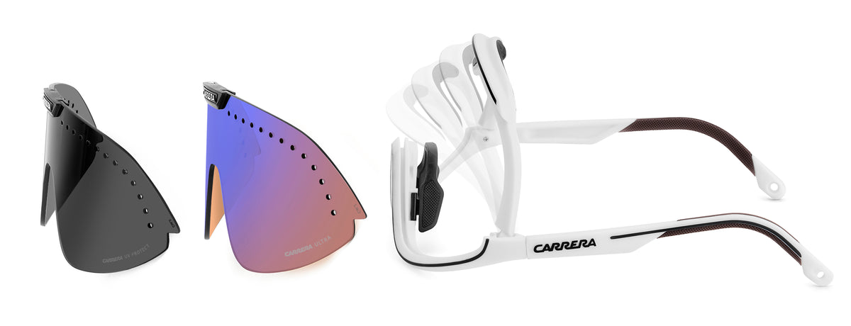 Carrera C SPORT 01/S-99-6HT MATTWHITE ZS BLUE ML HC