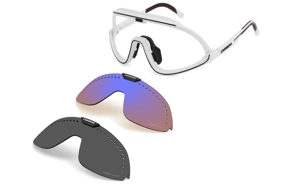 Carrera C SPORT 01/S-99-6HT MATTWHITE ZS BLUE ML HC