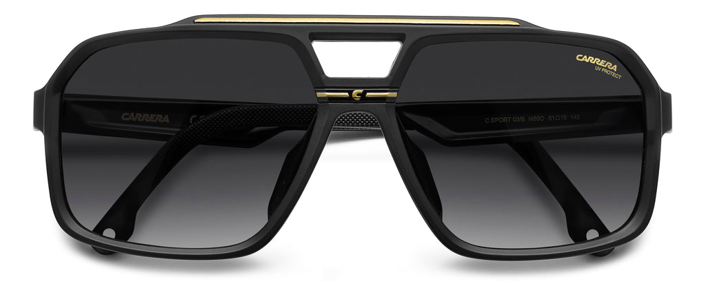 Carrera C SPORT 03/S-61-I46 MT BK GD 9O DARK GREY SF
