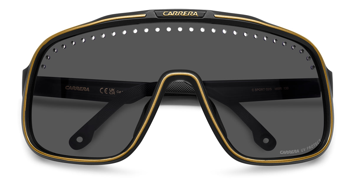 Carrera C SPORT 02/S-99-I46 MT BK GD IR GREY