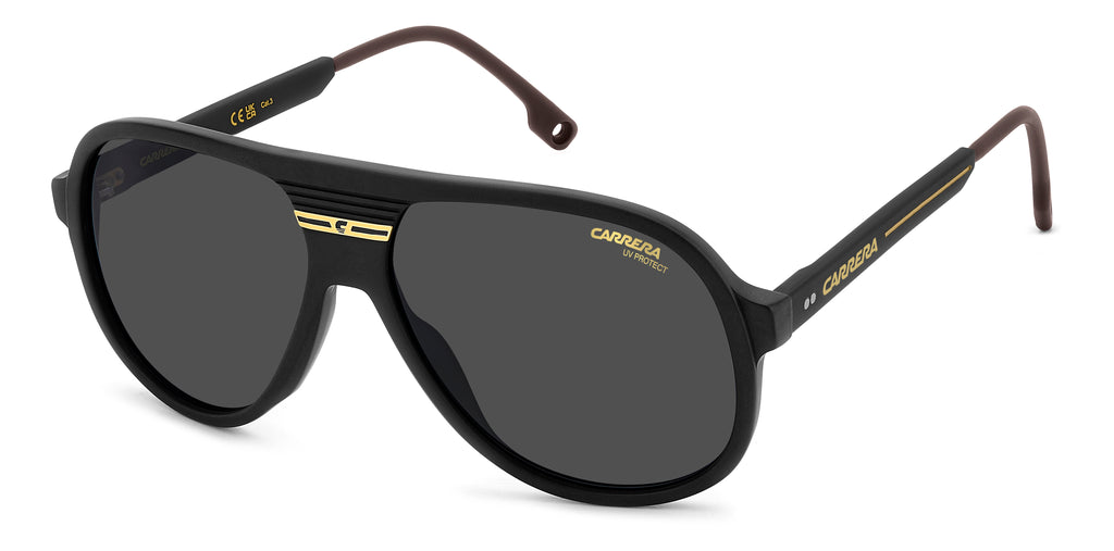 Carrera C SPORT 07/S-59-I46 MT BK GD IR GREY