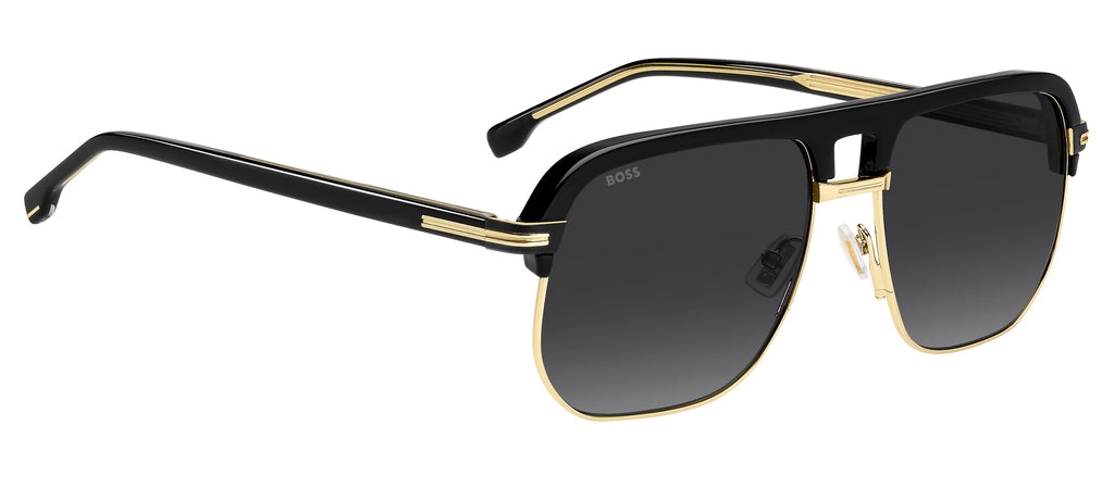Boss  1752/S-59-2M2 BLK GOLD 9O DARK GREY SF
