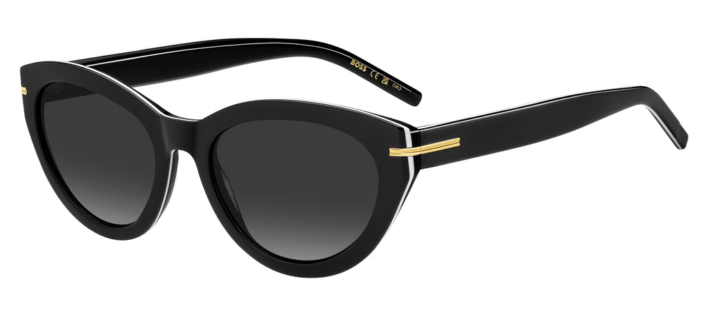 Boss  1779/S-55-P56 BKWHTE BK 9O DARK GREY SF