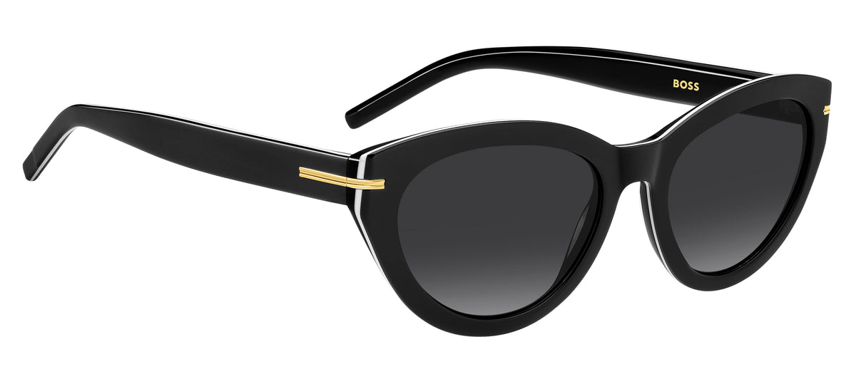 Boss  1779/S-55-P56 BKWHTE BK 9O DARK GREY SF