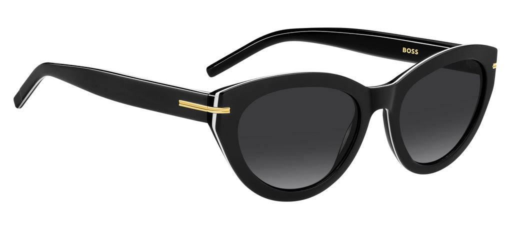 Boss  1779/S-55-P56 BKWHTE BK 9O DARK GREY SF