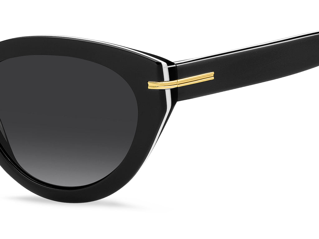 Boss  1779/S-55-P56 BKWHTE BK 9O DARK GREY SF