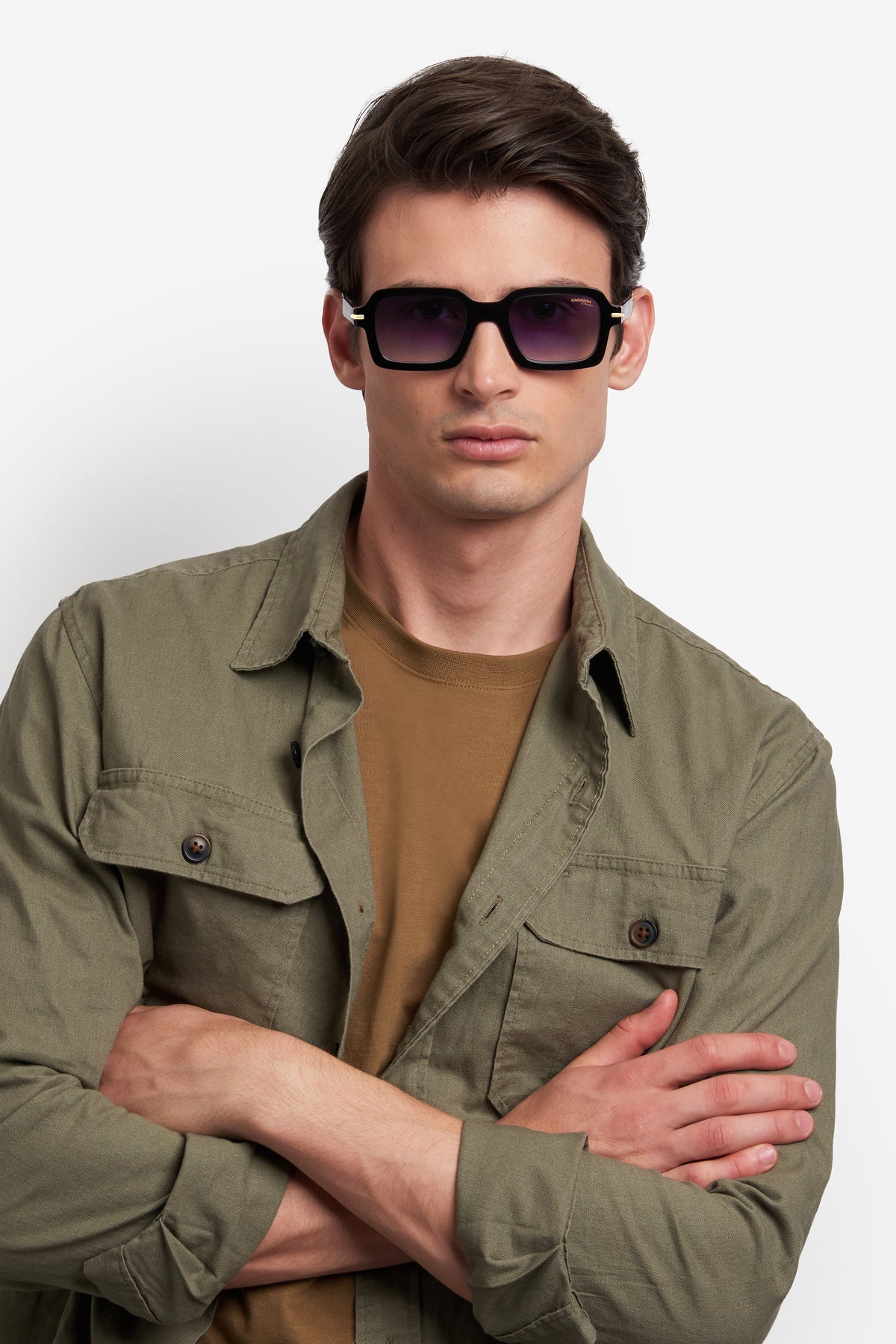 Carrera 358/S-50-2M2 BLK GOLD 08 DK BLUE SF