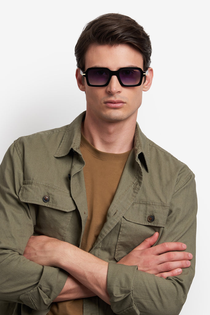 Carrera 358/S-50-2M2 BLK GOLD 08 DK BLUE SF
