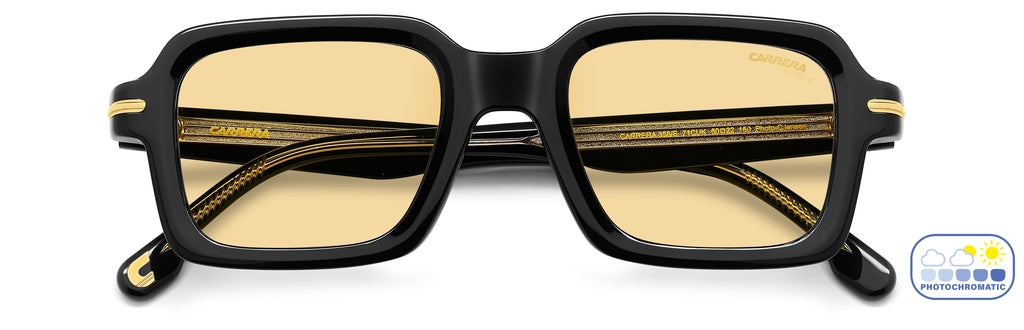 Carrera 358/S-50-71C BLCK YLLW UK YELL FT