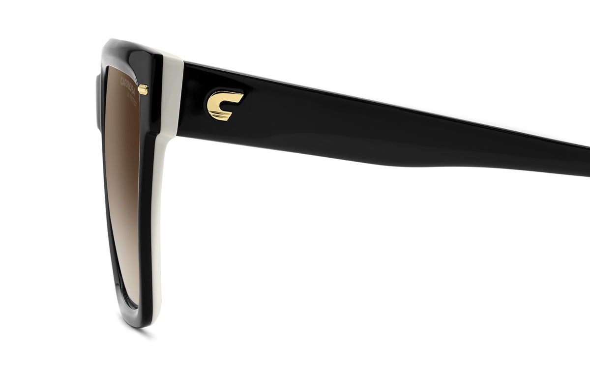 Carrera 3067/S-56-80S BLCK WHTE HA BROWN SF