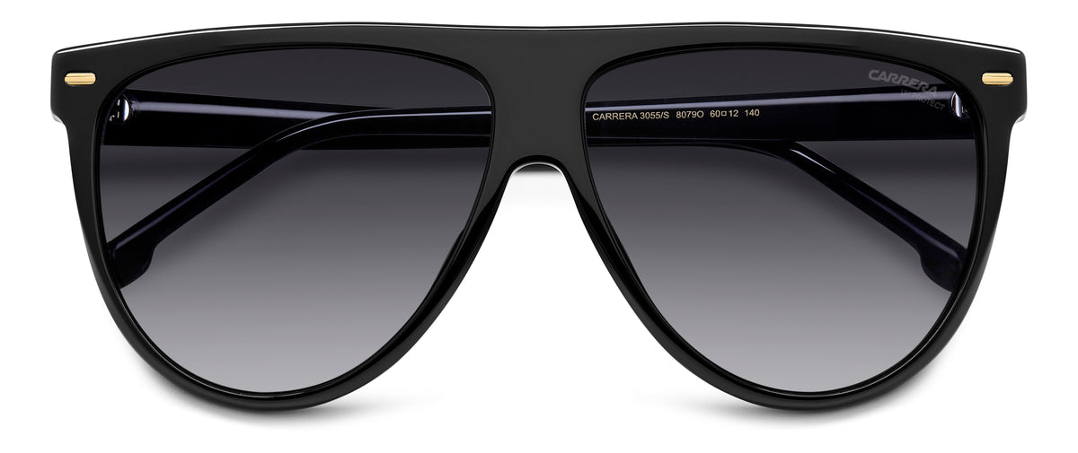 Carrera 3055/S-60-807 BLACK 9O DARK GREY SF