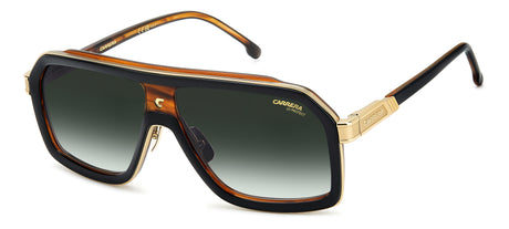 Carrera CA 1053/S/TI-60-37N BLACKHORN 9K GREEN SHADED