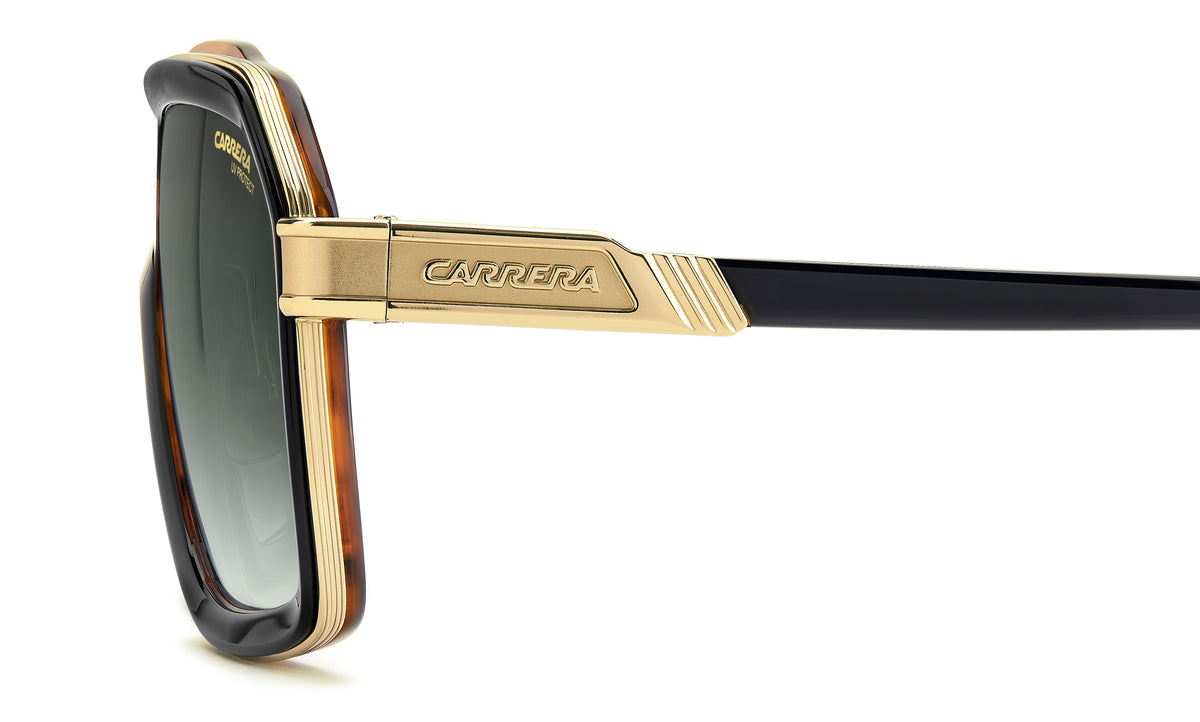 Carrera CA 1053/S/TI-60-37N BLACKHORN 9K GREEN SHADED
