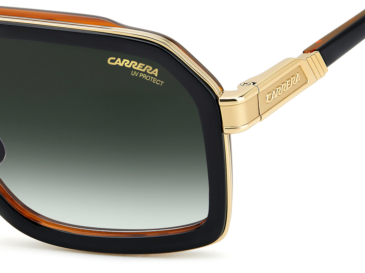 Carrera CA 1053/S/TI-60-37N BLACKHORN 9K GREEN SHADED
