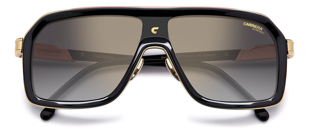 Carrera CA 1053/S/TI-60-OIT BLACK RED FQ GREY SF GD SP