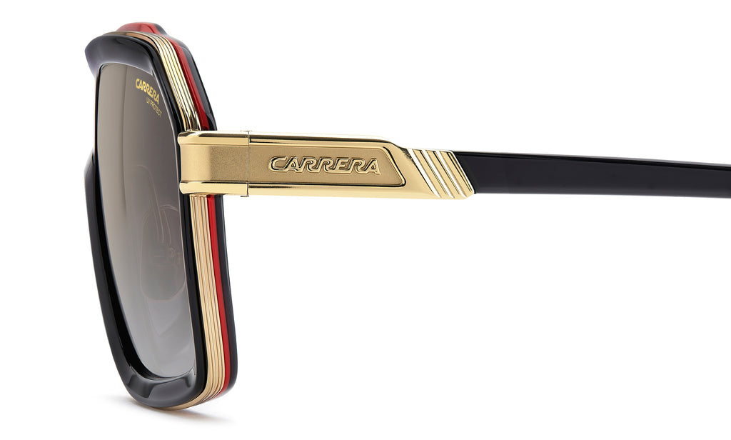 Carrera CA 1053/S/TI-60-OIT BLACK RED FQ GREY SF GD SP