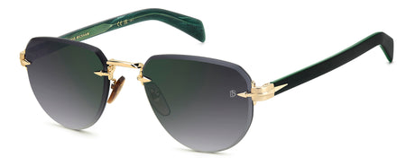 David Beckham DB 7144/S-55-PEF GOLDGREEN NU GREYSF GRNSP