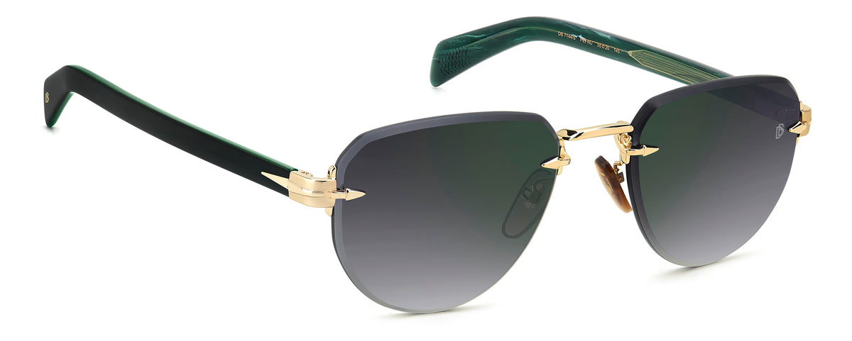 David Beckham DB 7144/S-55-PEF GOLDGREEN NU GREYSF GRNSP