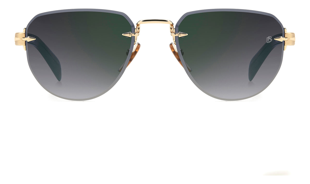 David Beckham DB 7144/S-55-PEF GOLDGREEN NU GREYSF GRNSP
