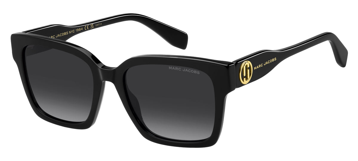 Marc Jacobs MARC 814/S-53-807 BLACK 9O DARK GREY SF