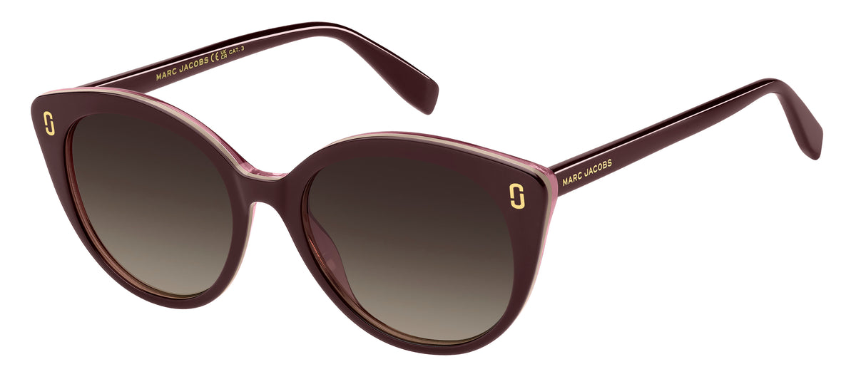 Marc Jacobs Mj 1120/S-53-LHF Burgundy 2/ Brown Shaded