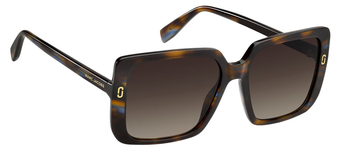 Marc Jacobs Mj 1121/S-54-IWF Horn Brown Blue/ Brown Shaded